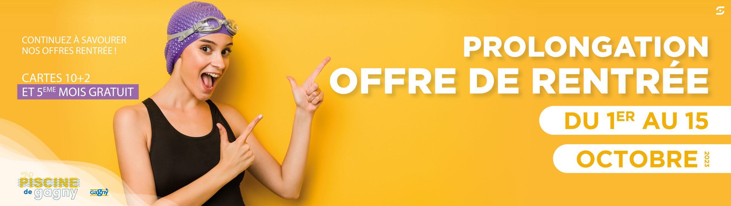 PROLONGATION OFFRE DE RENTRÉE
