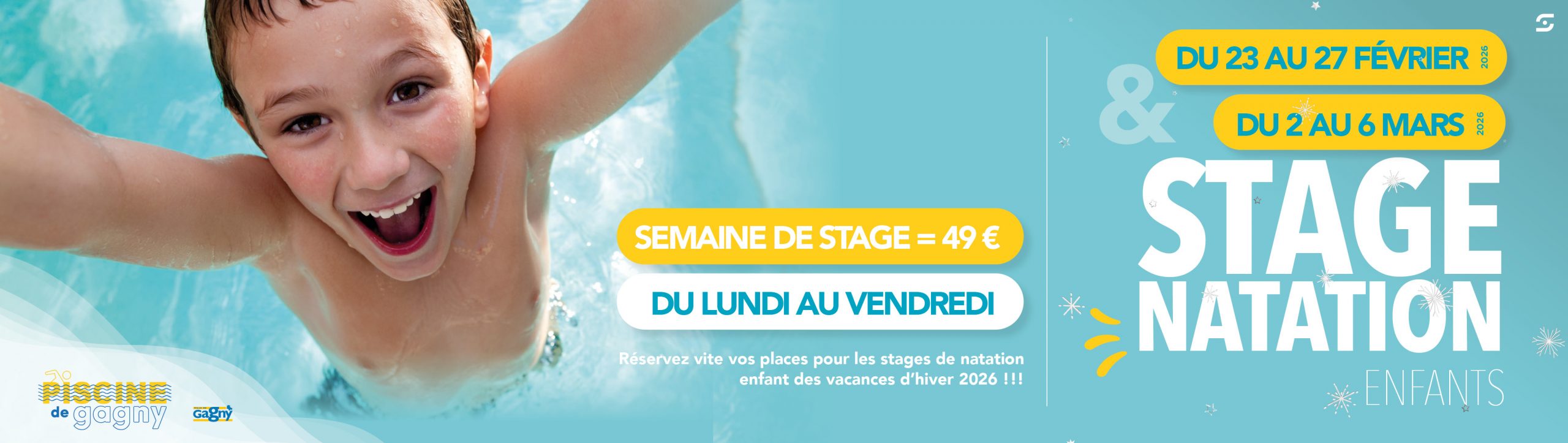 STAGE NATATION ENFANTS